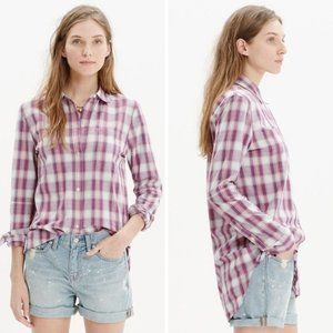 Madewell Ex-Boyfriend Shirt in Manhasset Plaid